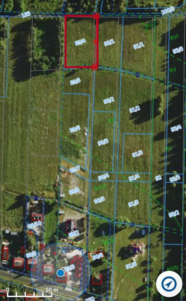 Działka budowlana Budy Zaklasztorne, ul. Mazowiecka. Zdjęcie 8