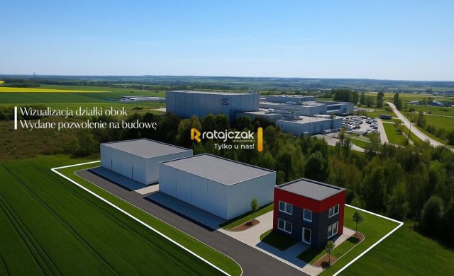 Działka inwestycyjna Łebcz, ul. dr. Augusta Oetkera. Zdjęcie 3