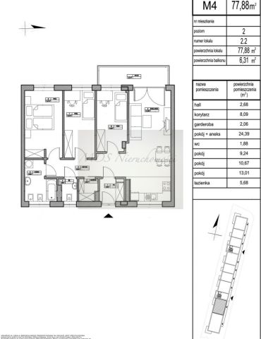 Mieszkanie 4-pokojowe Warszawa Bielany, ul. Jowisza. Zdjęcie 14