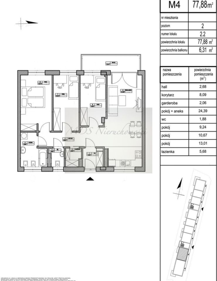 Mieszkanie 4-pokojowe Warszawa Bielany, ul. Jowisza. Zdjęcie 14