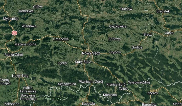 Działka rolno-budowlana Nowy Sącz Chełmiec, Brak