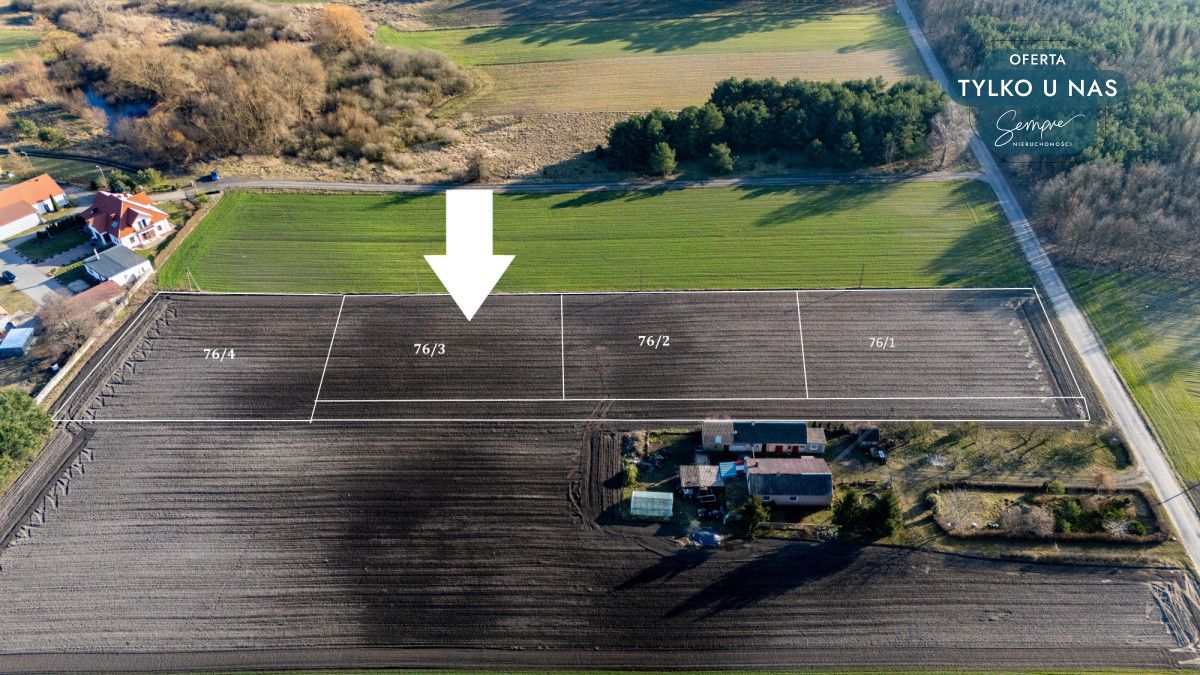 Działka inwestycyjna Łuszczewo. Zdjęcie 1