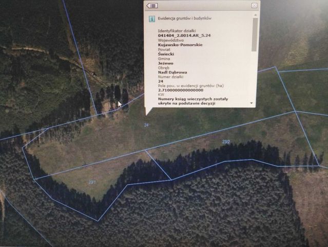 Działka rolna Nowy Jaszcz. Zdjęcie 1