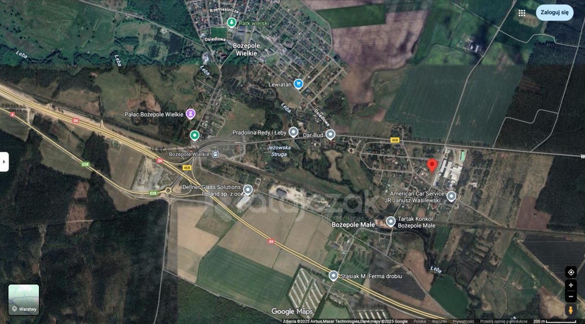 Działka inwestycyjna Bożepole Małe, ul. Polna. Zdjęcie 5