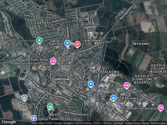 Działka rod Goleniów, ul. Bohaterów Warszawy. Zdjęcie 1