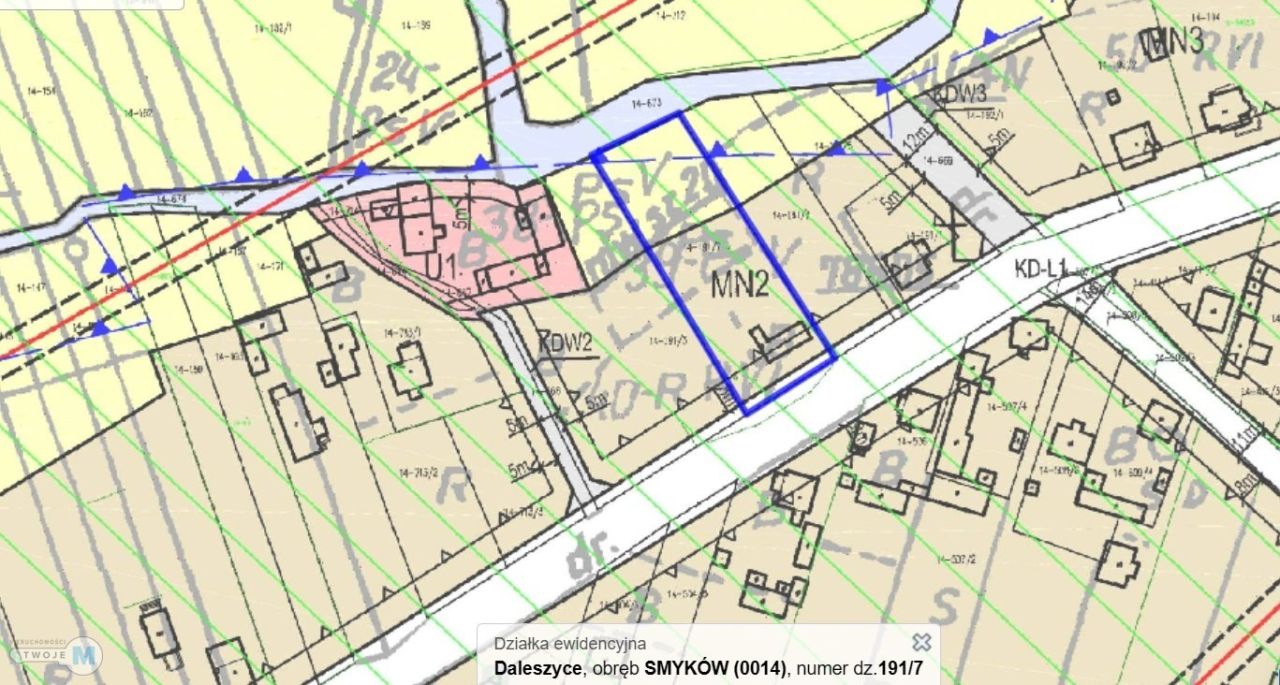 Działka budowlana Smyków. Zdjęcie 3