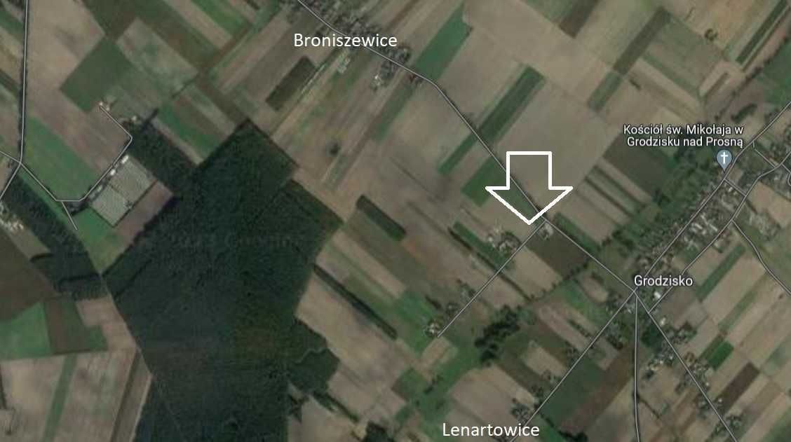 Działka budowlana Grodzisko. Zdjęcie 2