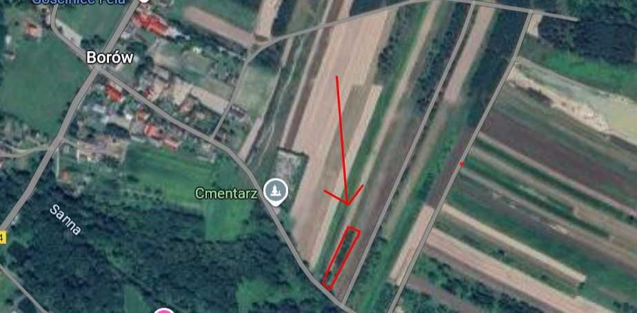 Działka budowlana Borów. Zdjęcie 7