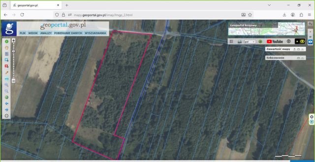 Działka Młodocin Większy. Zdjęcie 1