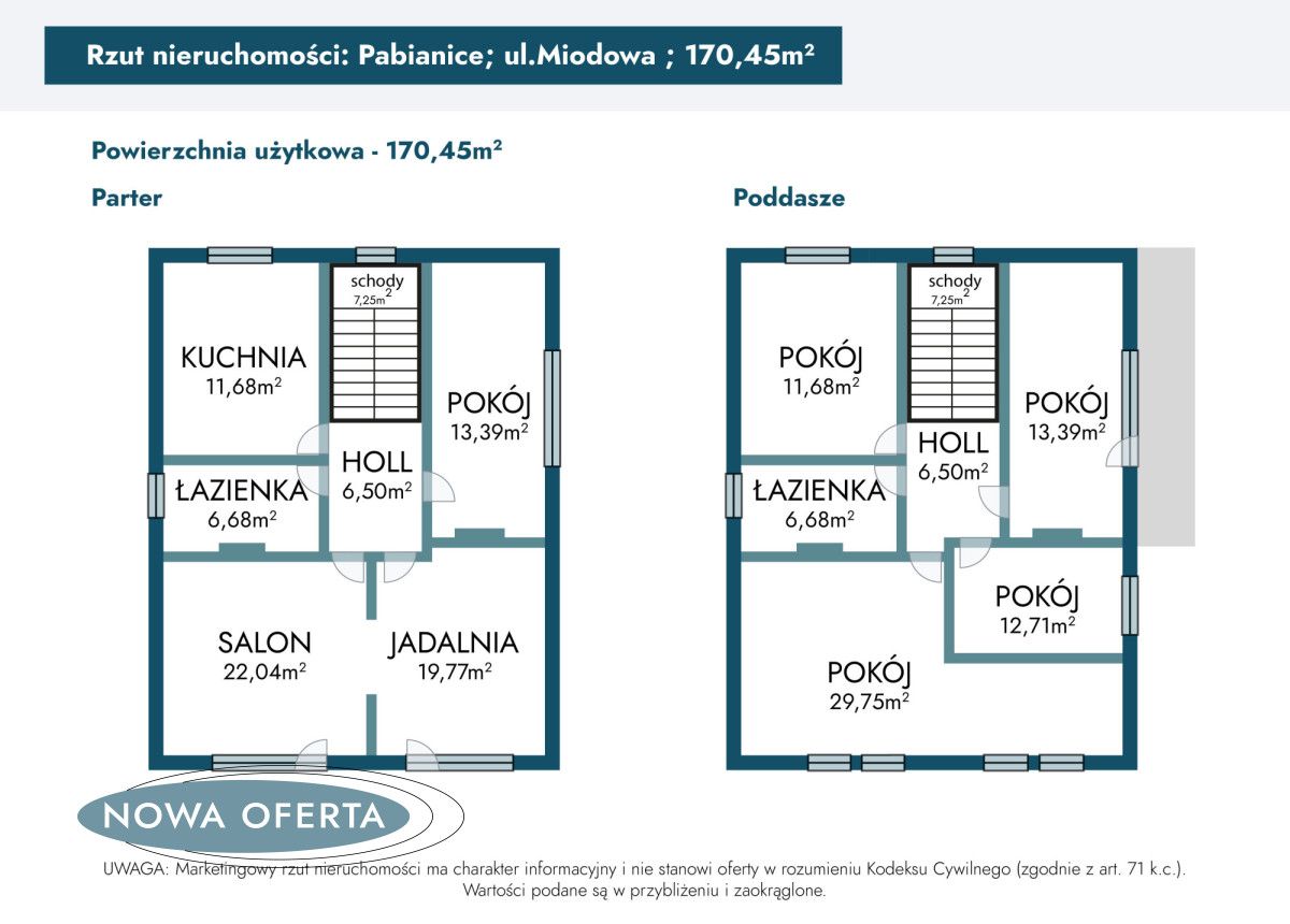dom wolnostojący, 6 pokoi Pabianice, ul. Miodowa. Zdjęcie 33