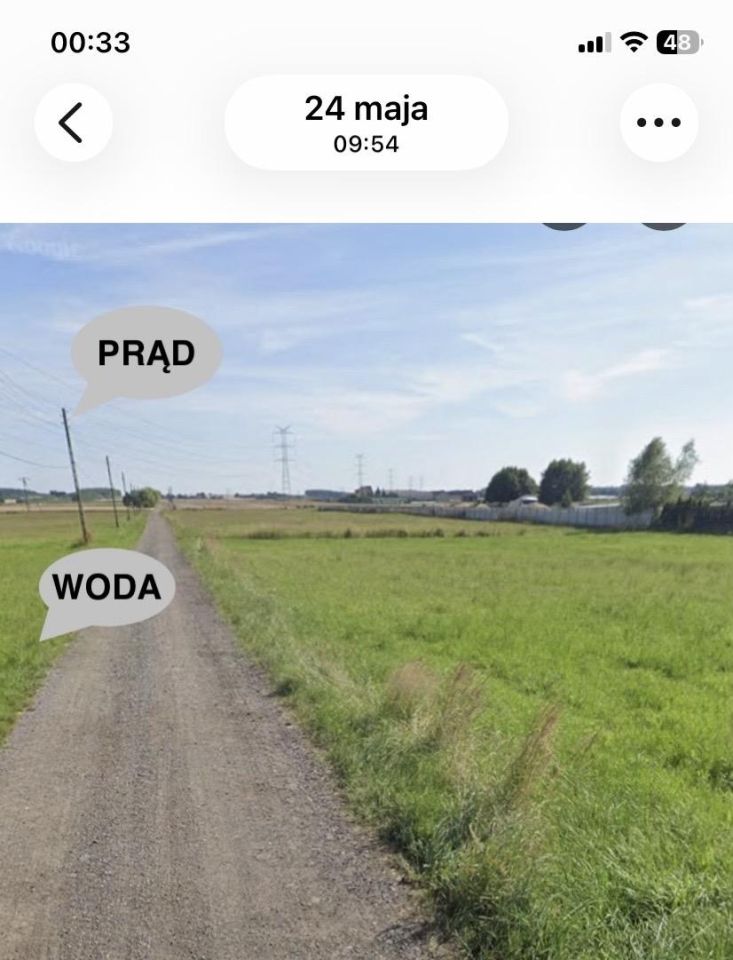 Działka budowlana Miedźno, ul. Wyzwolenia. Zdjęcie 2