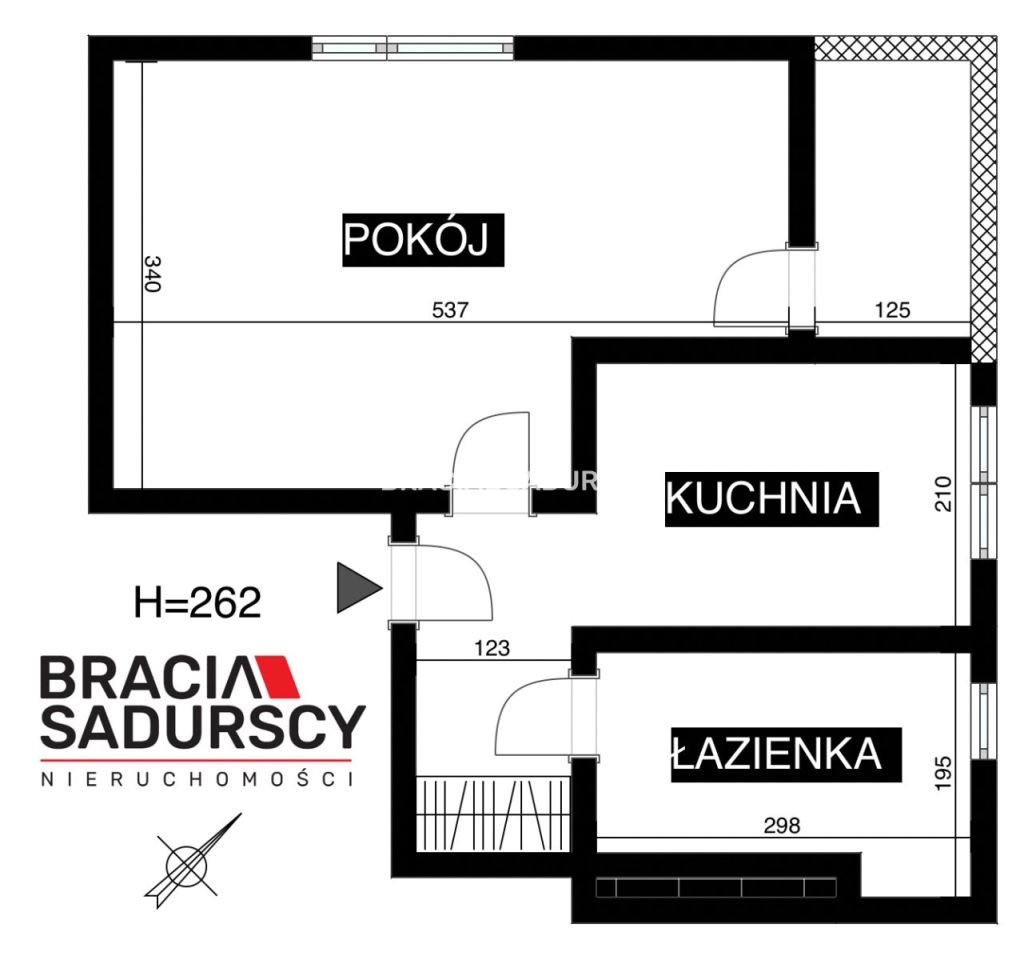 Mieszkanie 1-pokojowe Kraków Prądnik Czerwony, ul. Na Barciach. Zdjęcie 3