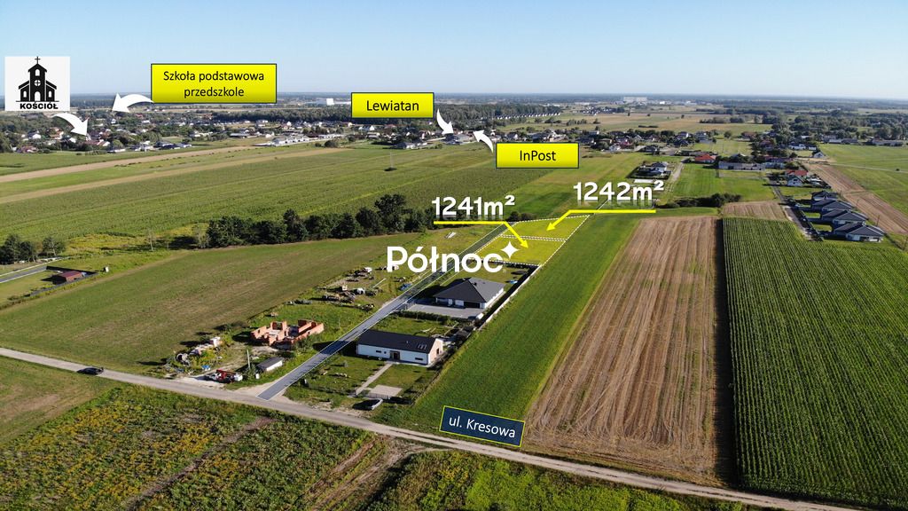 Działka budowlana Wola Rasztowska, ul. Kresowa. Zdjęcie 2