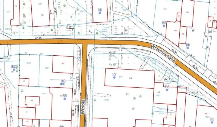 Działka inwestycyjna Łódź Bałuty, ul. Wróbla