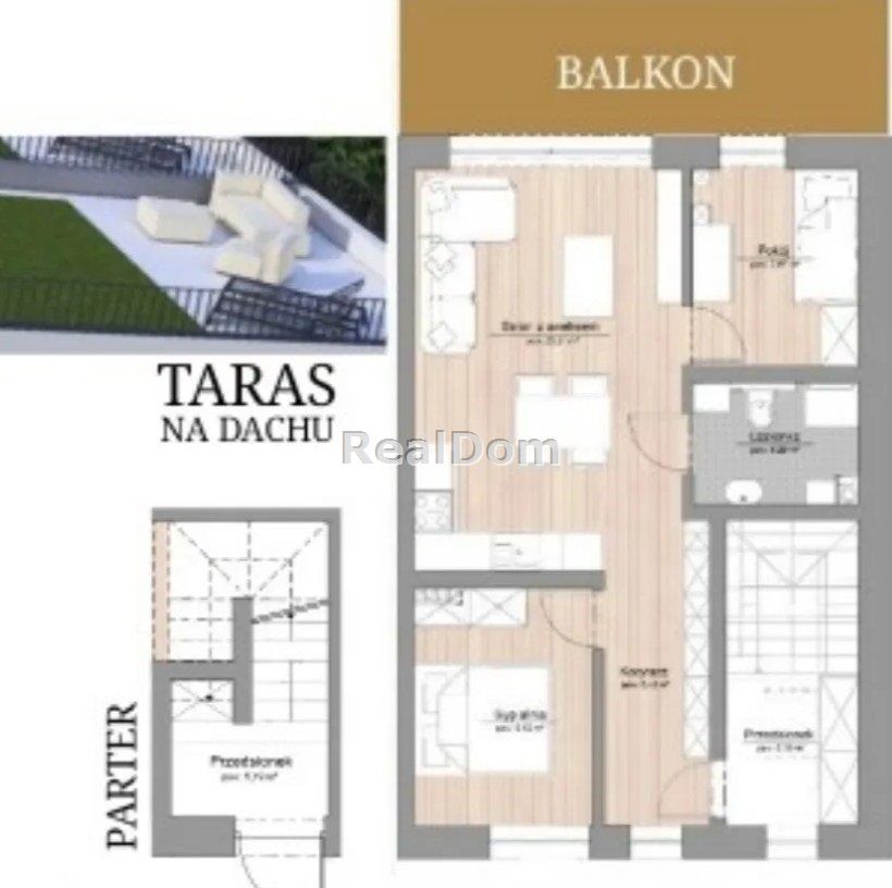 Mieszkanie 3-pokojowe Kraków Dębniki, ul. Spacerowa. Zdjęcie 17