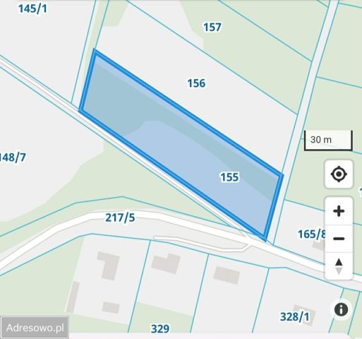 Działka budowlana Krępsk. Zdjęcie 1