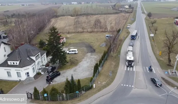 Działka inwestycyjna Morawin