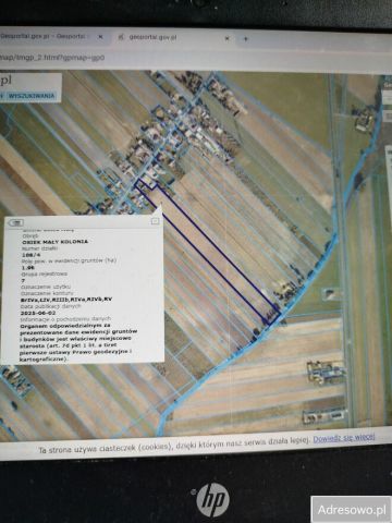 Działka rolna Osiek Mały-Kolonia. Zdjęcie 1