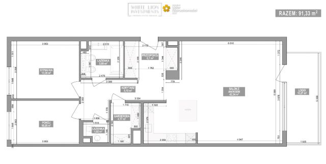 Mieszkanie 3-pokojowe Warszawa Żoliborz, ul. Ludwika Rydygiera. Zdjęcie 20