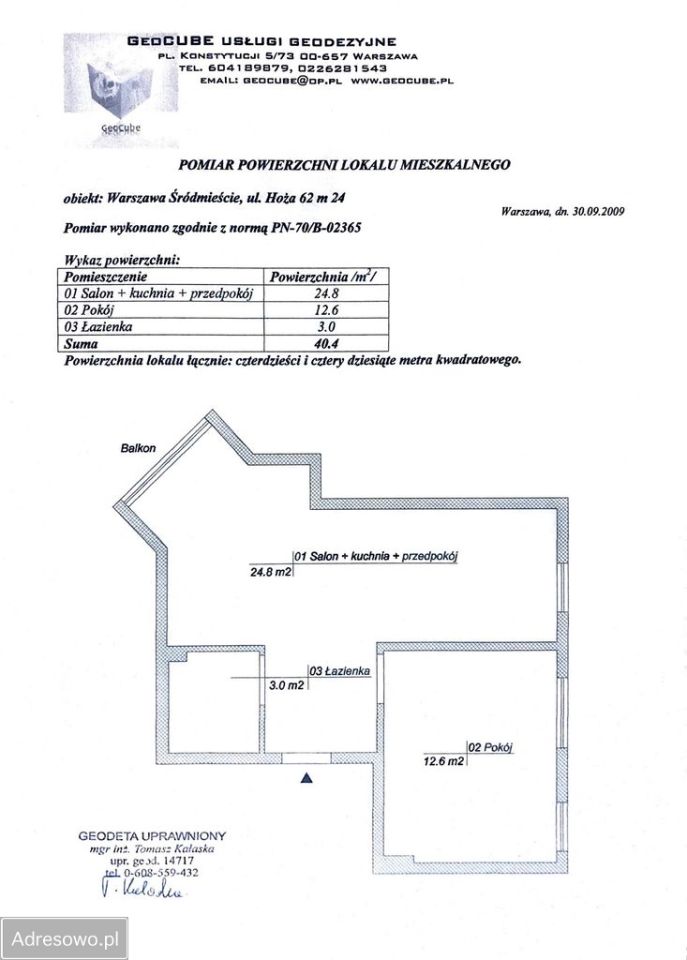 Mieszkanie 2-pokojowe Warszawa Śródmieście, ul. Hoża. Zdjęcie 8