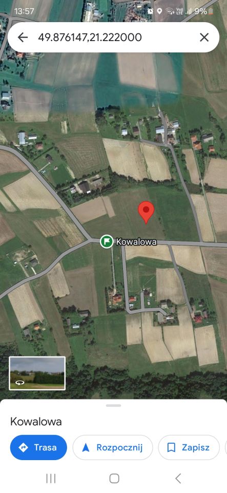 Działka budowlana Kowalowa Wieś Górna. Zdjęcie 4