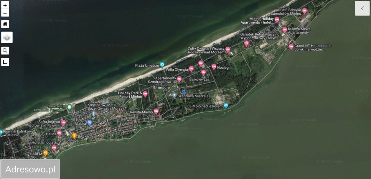 Działka inwestycyjna Mielno, ul. Jantarowa. Zdjęcie 3