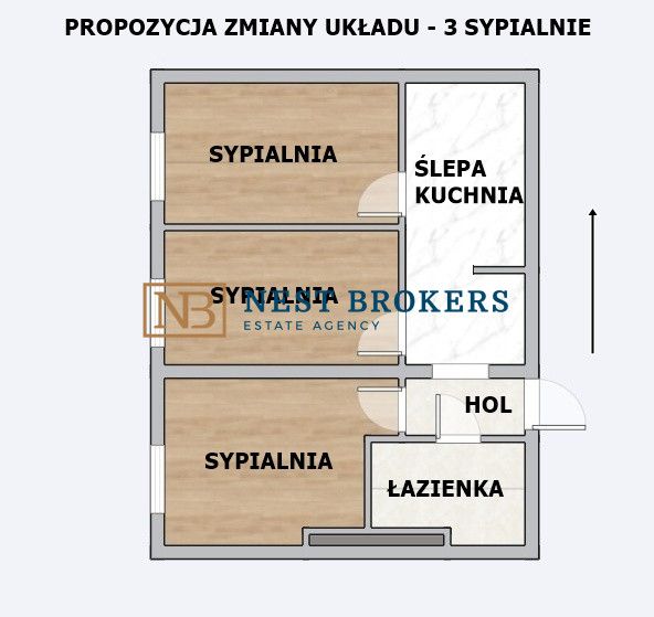 Mieszkanie 2-pokojowe Kraków Kazimierz. Zdjęcie 3