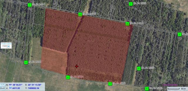 Działka leśna Pierzchnica. Zdjęcie 1