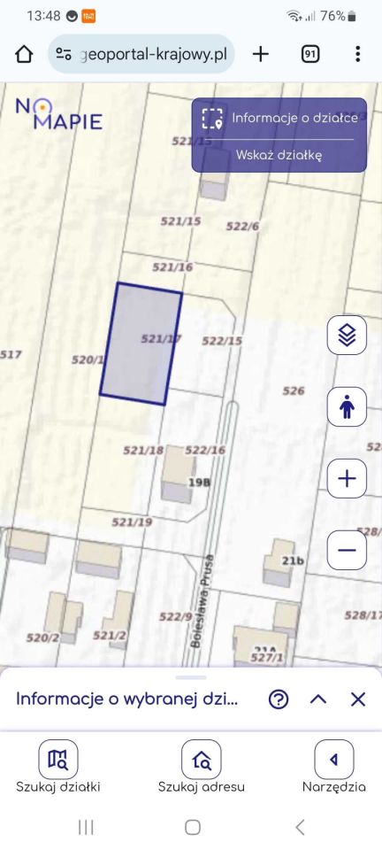 Działka budowlana Tłuszcz, ul. Bolesława Prusa. Zdjęcie 5