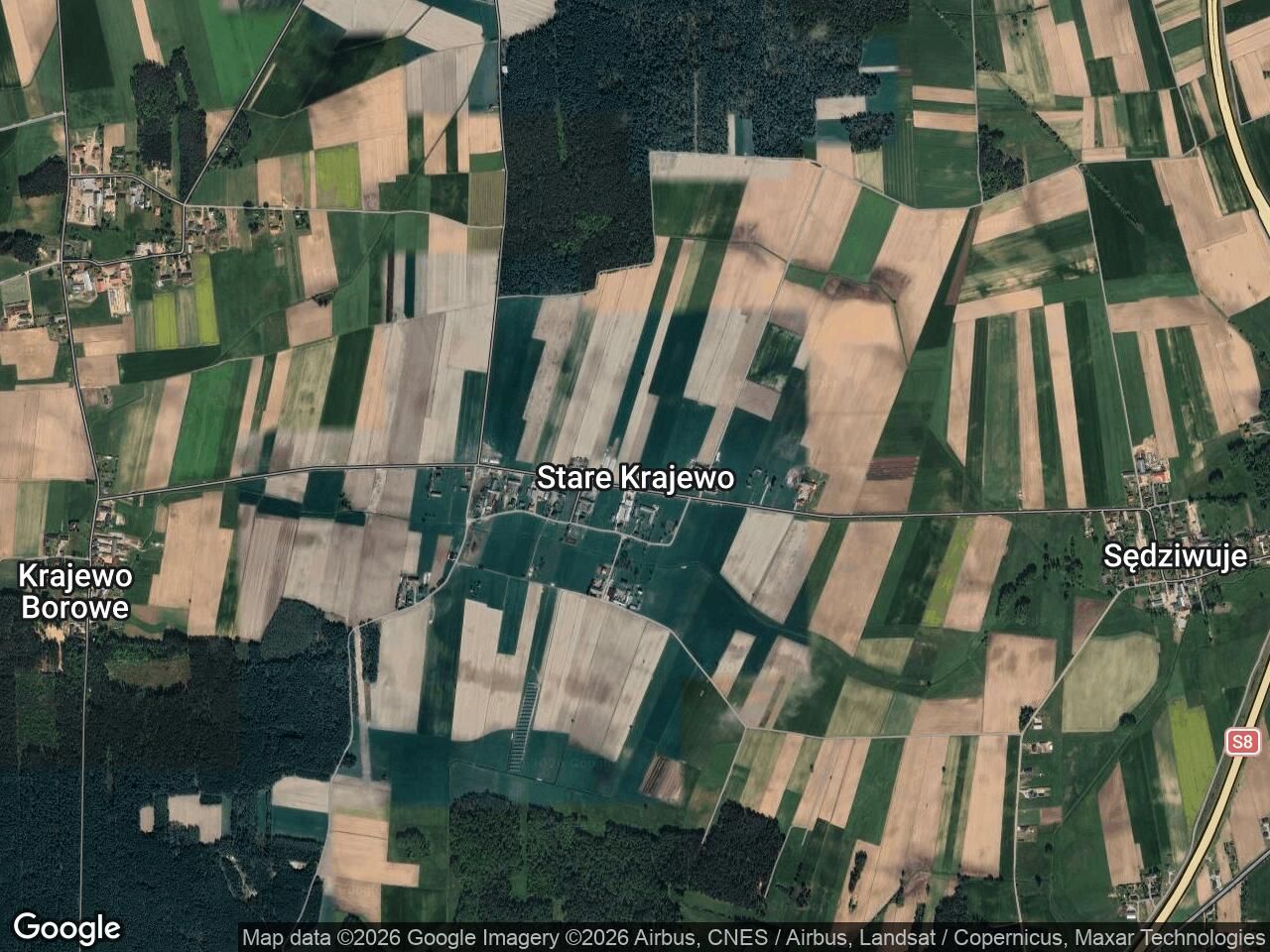 Działka rolna Stare Krajewo. Zdjęcie 1