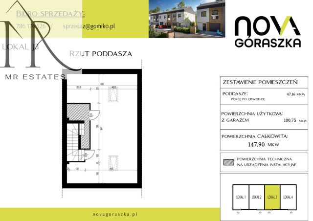 dom szeregowy, 4 pokoje Góraszka. Zdjęcie 6