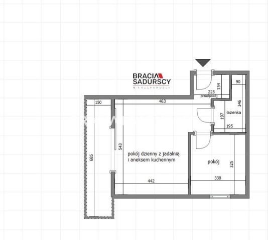 Mieszkanie 2-pokojowe Bochnia, ul. Brzeźnicka. Zdjęcie 13