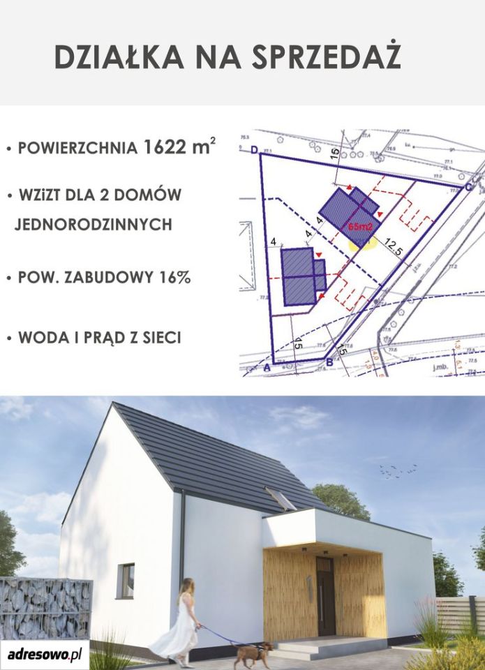 Działka budowlana Konarskie Huby Konarskie. Zdjęcie 2