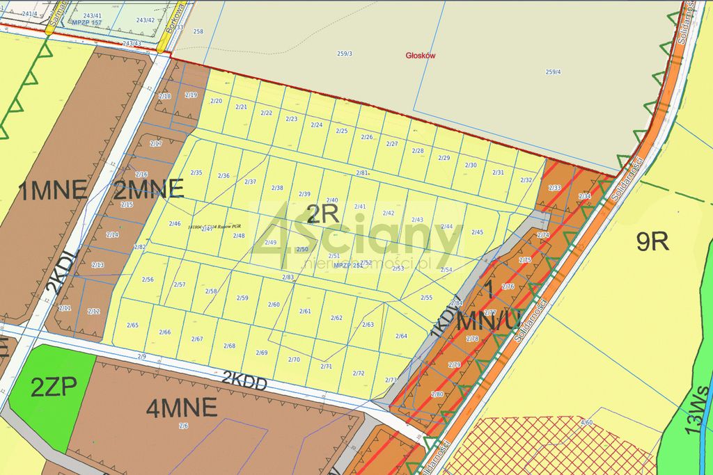 Działka inwestycyjna Runów. Zdjęcie 3