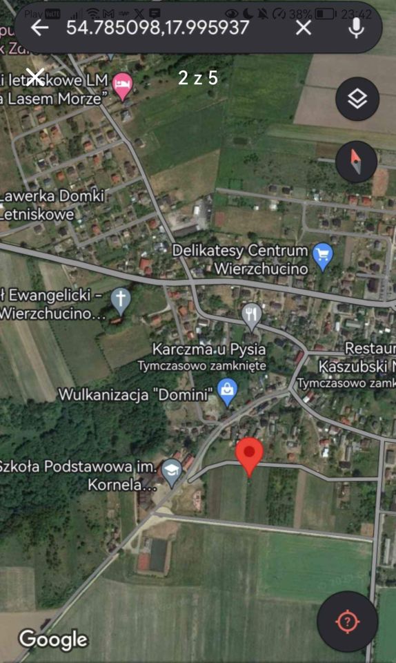 Działka budowlana Wierzchucino, ul. Polna. Zdjęcie 2