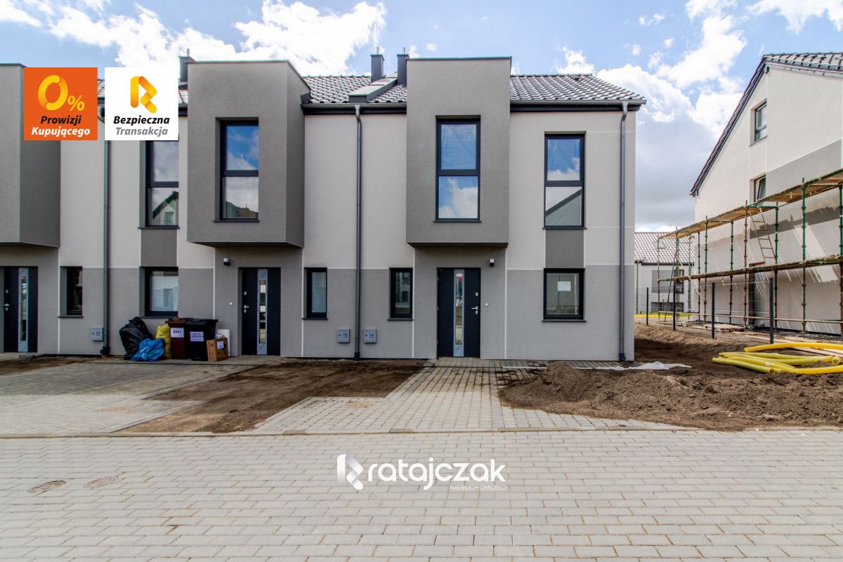 dom szeregowy, 4 pokoje Bąkowo