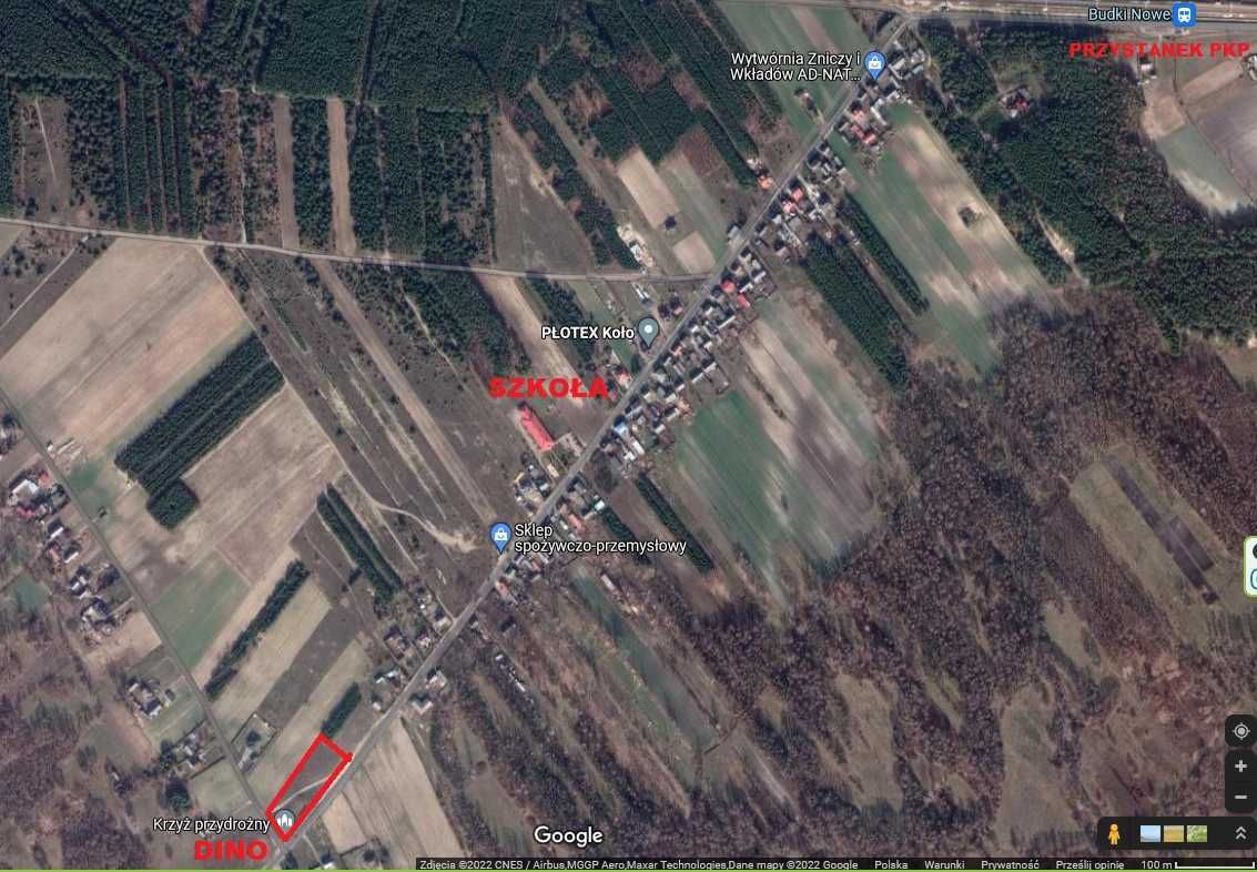 Działka budowlana Budki Nowe. Zdjęcie 2