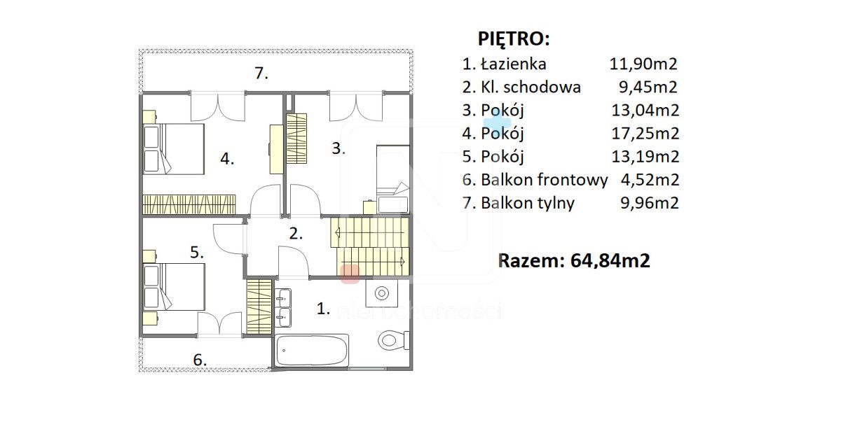 bliźniak, 4 pokoje Łomianki. Zdjęcie 14