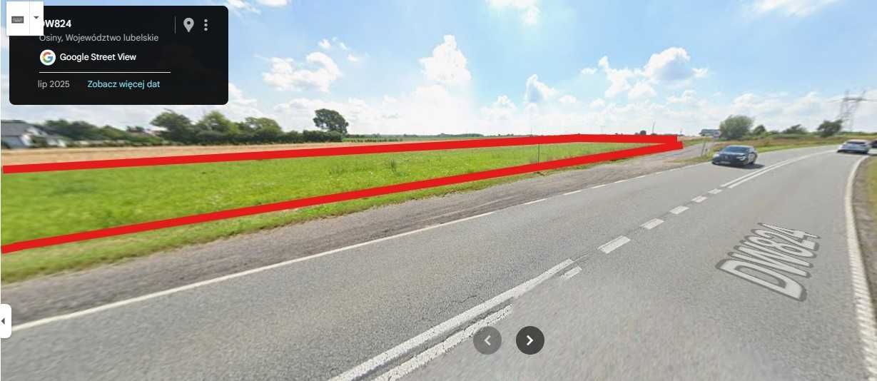 Działka inwestycyjna Osiny. Zdjęcie 3