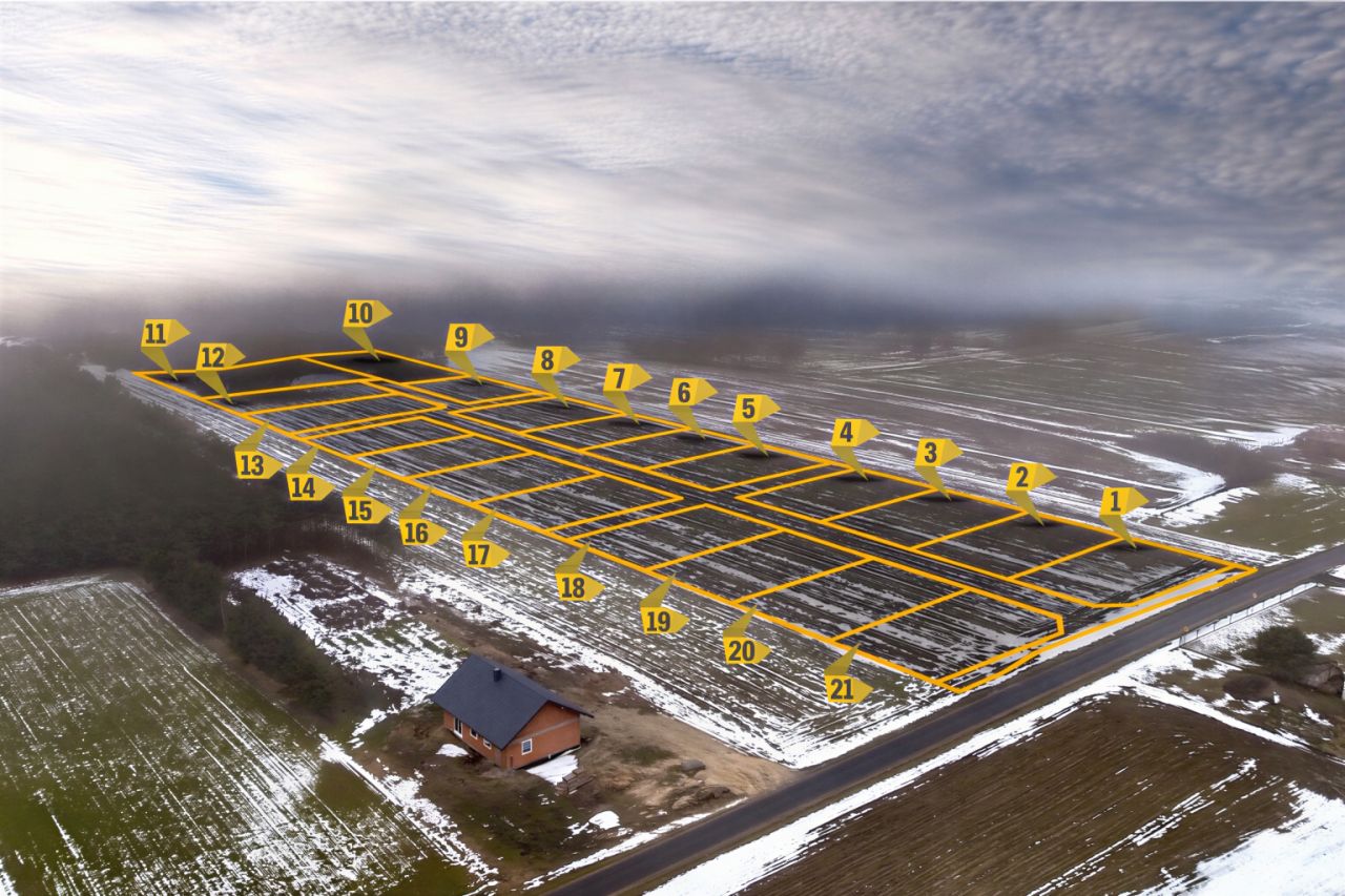 Działka budowlana Nowe Kozuby. Zdjęcie 6