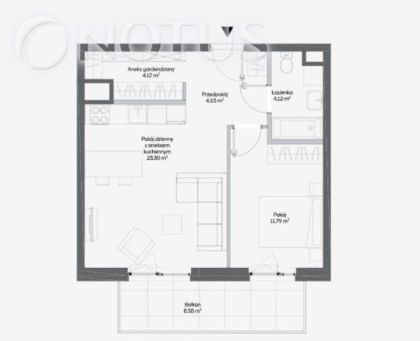 Mieszkanie 2-pokojowe Warszawa Włochy. Zdjęcie 5