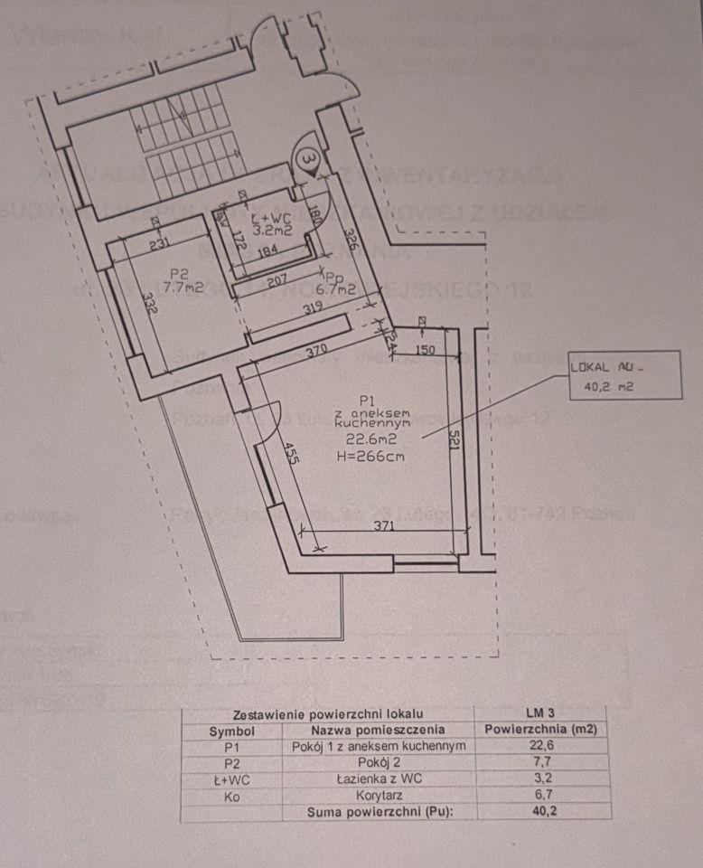 Mieszkanie 2-pokojowe Poznań Centrum, ul. 23 Lutego. Zdjęcie 16