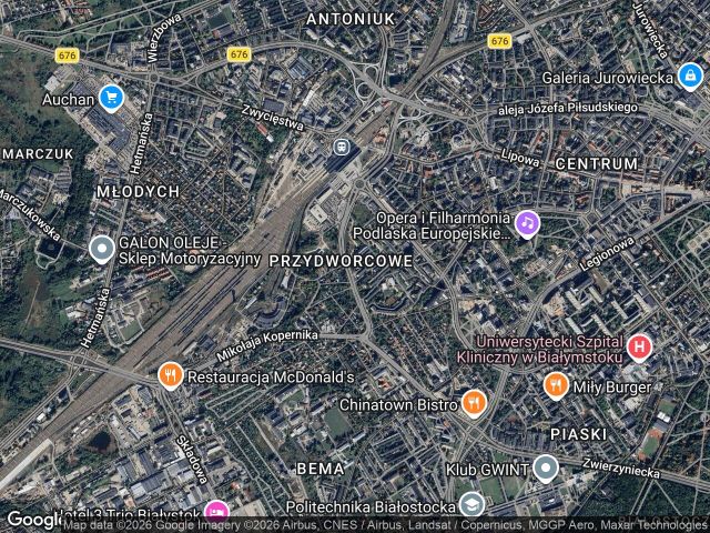 Garaż/miejsce parkingowe Białystok Centrum, ul. Bohaterów Monte Cassino. Zdjęcie 1