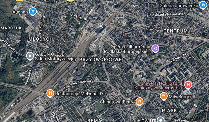 Garaż/miejsce parkingowe Białystok Centrum, ul. Bohaterów Monte Cassino