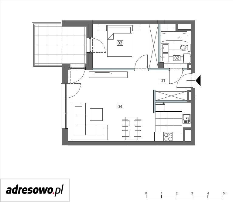 Mieszkanie 2-pokojowe Świętochłowice. Zdjęcie 18