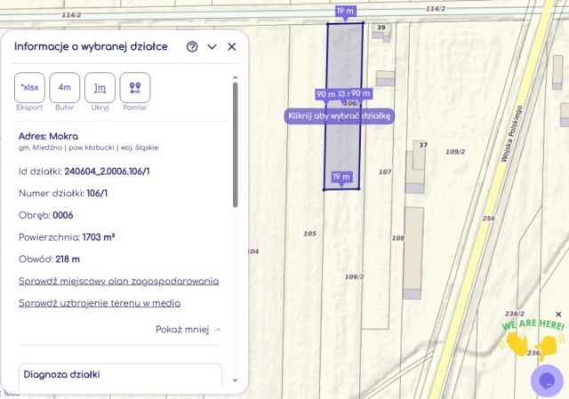 Działka rolno-budowlana Mokra. Zdjęcie 1