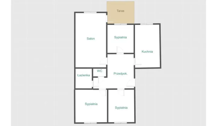 Mieszkanie 4-pokojowe Lublin Czuby, ul. Turkusowa