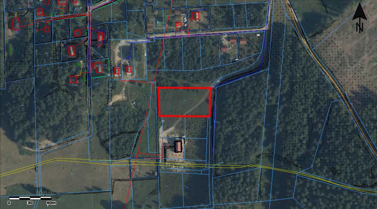 Działka rekreacyjna Narty, ul. Rumiankowa. Zdjęcie 2