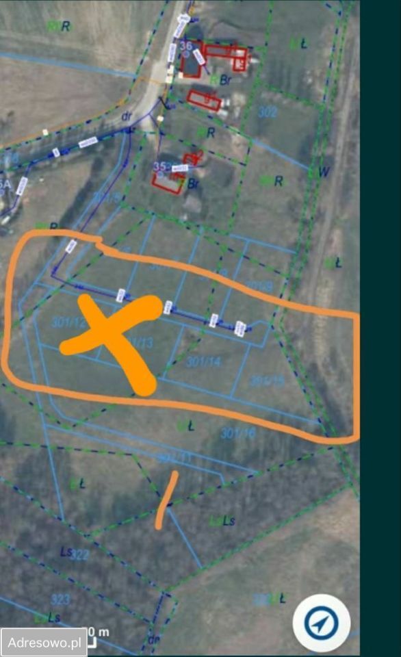Działka budowlana Będzinko. Zdjęcie 4