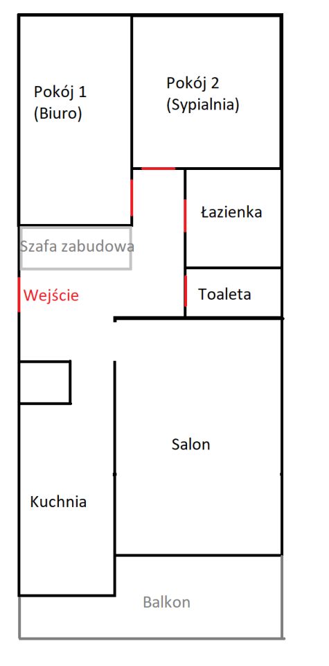 Mieszkanie 3-pokojowe Rybnik Boguszowice, os. Południe. Zdjęcie 25
